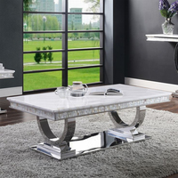 Ensemble de canapé meubles de salon table basse moderne table basse en marbre gris Offre Spéciale tables basses au Royaume-Uni
