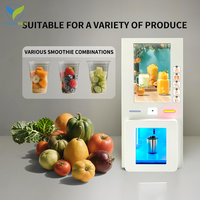 VFresh 2025 Populaire touchscreen automatische machine voor verse fruit smoothie automaten in supermarkten