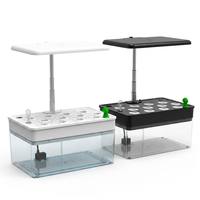 Système de culture hydroponique intelligent pour jardin intérieur à 12 modules, compatible avec la création de micro-paysages DIY