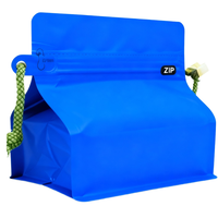 250g 500g personnalisé imprimé de qualité alimentaire fond plat debout pochette à thé emballage sacs de grains de café valve unidirectionnelle fermeture éclair
