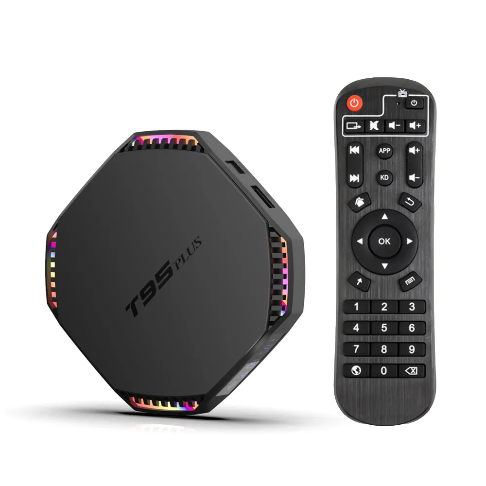 Android 11 TV kutusu T95 artı RK3566 RAM 8GB ROM 128GB akıllı 8k android tv kutusu 2020