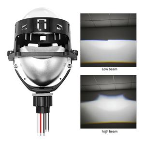 Chenlang 3 pollici 140W 30000LM Bi LED obiettivo del proiettore Non distruttivo Super luminoso vendita calda con gli occhi di demone 12V 3000K 4300K 6000K - Product Image 4