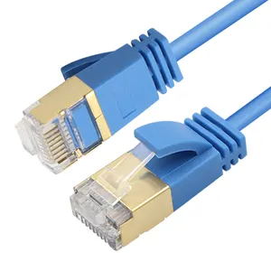 Liansu Linksup 1M 3M 5M 30M Harga Pabrik Kabel Cat6a FTP Rj45 Ethernet Cat 6 Kabel Jaringan Kabel Ramping Cat6 untuk Komunikasi