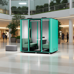 Cabines insonorisées pour bureau, isolation acoustique, réduction du bruit, cabines téléphoniques pour réunions <span class=keywords><strong>de</strong></span> travail, pods <span class=keywords><strong>de</strong></span> bureau insonorisés, cabines téléphoniques, pods <span class=keywords><strong>de</strong></span> bureau - Product Image 2