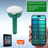 Testeur de qualité de l'eau de piscine intelligent TUYA, compteur TDS EC multi-paramètres, PH ORP, chlore, salinité