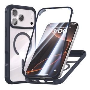 เคสโทรศัพท์แม่เหล็กป้องกัน 360 องศา สำหรับ iPhone 17 Pro Max แบบแข็ง ป้องกันทั้งด้านหน้าและด้านหลัง - Product Image 3