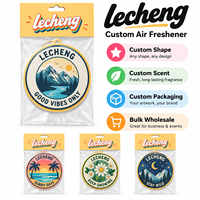 Désodorisant de voiture en carton parfumé de haute qualité, toutes senteurs, avec logo personnalisé pour voitures