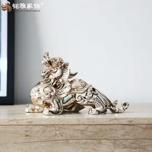 Animais antigos da resina estátua do dragão