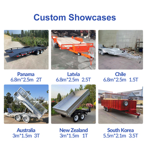 Customizable Car Hydraulic 3 Tonne <strong>Trailer</strong> Low Bed Tilt <strong>Trailer</strong> tandem Car <strong>Trailer</strong> with 12000 Lbs Winch for Sale - Product Image 5