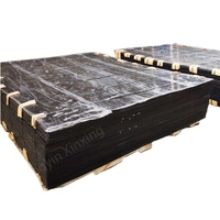 4x8 tapis temporaires durables de HDPE d'excavatrice à vendre feuilles de plastique de couleur noire