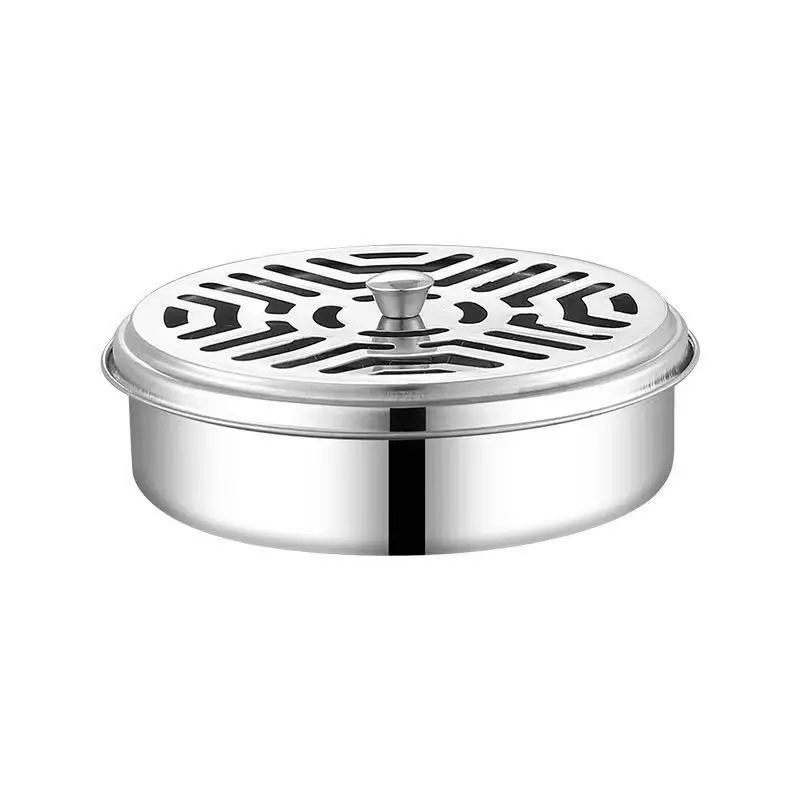 Round Mosquito Coil Furnace Mosquito Coil Holder Household Mosquito-Repellent Incense Box