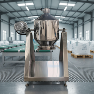 เครื่องผสมผงแห้ง 50 ลิตร 100 ลิตร 200 ลิตร 300 ลิตร สำหรับเม็ดอาหาร เครื่องปรุงรส แป้ง  แบบดรัม - Product Image 1