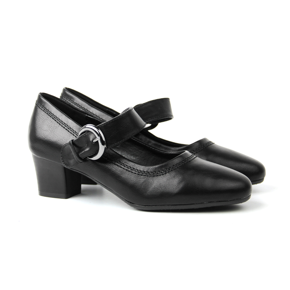 Botines de tacón corrido para mujer - Calzado Nueva Moda