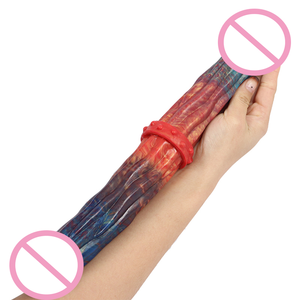 LUUK <span class=keywords><strong>gros</strong></span> flexible en caoutchouc coq réaliste en plastique souple gode de sexe <span class=keywords><strong>anal</strong></span> bouchons pénis G-spot gode jouet - Product Image 3