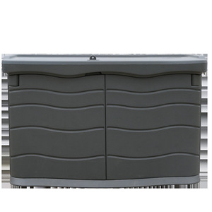 Hmtpc Outdoor Plastic Storage Box Large Waterproof Rectangle <b>Bin</b> For Home Garden Use - Product Image 4
