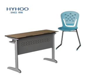 HYHOO ATOME-Escritorio y <span class=keywords><strong>silla</strong></span> compactos modernos para estudiantes, muebles duraderos de madera para oficina en casa y aula escolar - Product Image 2