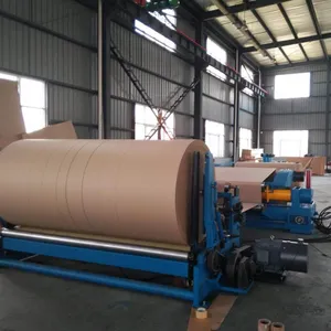 High Speed Paper Roll Slitter Rewinder Paper Rolling Machine With Heavy Duty Structure