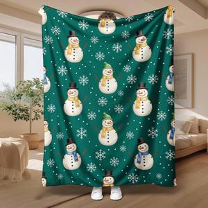 Halloween <b>Pumpkin</b> <b>Skeleton</b> Flannel Blanket Throw Blanket Nap Blanket Halloween Decor Fall Decor Fade Resistant Lightweight - Product Image 5