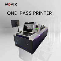 NOVIX Nouvelle imprimante automatique à jet d'encre haute vitesse à passage unique pour les emballages, les sacs et les boîtes