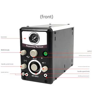 Nouvel équipement d'outillage de bijouterie Yunqingtech : Machine de gravure pneumatique à double tête pour bijoux, graveurs pneumatiques portatifs - Product Image 5