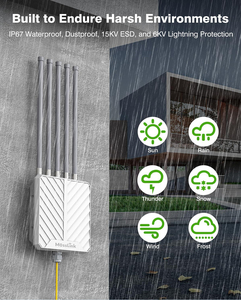 Mosslink Versión Mejorada AX3000 Mesh WiFi 6 Punto de Acceso WiFi Exterior de Largo Alcance <span class=keywords><strong>Router</strong></span>/Repetidor/AP para Uso Comercial - Product Image 3