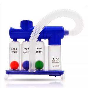 Alat Latihan Pernapasan Mesin Pulmoner Spirometer 3 Bola Rehabilitasi Meningkatkan Fungsi Paru-paru Pelatihan Pernapasan - Product Image 5