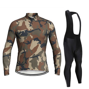 Completo da Ciclismo Unisex a Maniche Lunghe, Maglia Antivento e Traspirante per MTB e Bici da Strada, Personalizzazione Logo e Acquisti all'Ingrosso Disponibili - Product Image 4