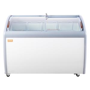 Congelador Vertical Comercial para Helados de 13 Pies Cúbicos, Vitrina con 2 Puertas Corredizas, Acero Inoxidable, Estantes Ajustables, Digital - Product Image 4