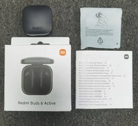 Version Globale Xiaomi Mi Redmi Buds 6 Active – Écouteurs Sportifs et Gaming, Casque Hifi Bass BT TWS Sans Fil
