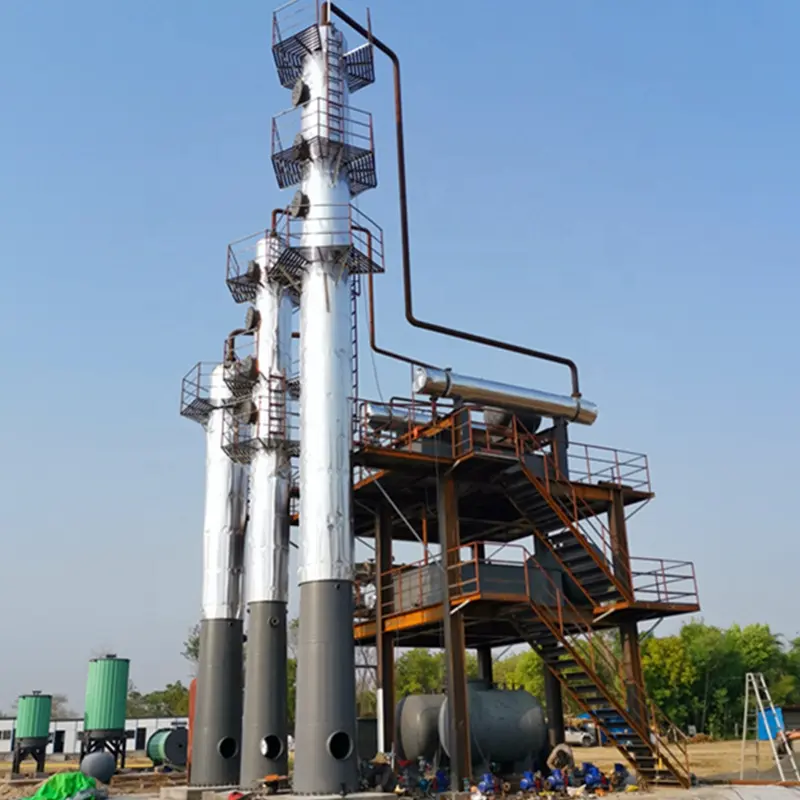 Мощность 50 тонн, работающая в мини-нефтеперерабатывающем заводе из Мьянмы