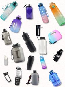 Factory Custom Foldable Fitness 3 in 1 Stainless Steel Water Bottle Gallon Mixing Tumbler Smart Sport Gym Shaker Water Bottle - Product Image 2