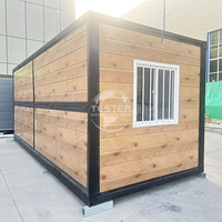 Maison Modulaire Préfabriquée Mobile de 20 et 40 pieds, Conteneur en Acier, Maison Portable, Bureau Pliable de Luxe, Chambre Temporaire Moderne