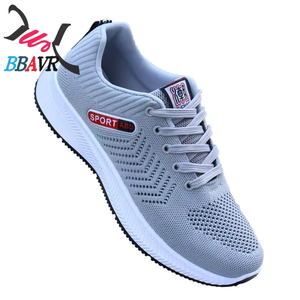 Zapatos casuales transpirables tejidos para hombre, de corte bajo, suela blanda, resistentes al desgaste, cómodos para correr, ligeros y deportivos. - Product Image 3