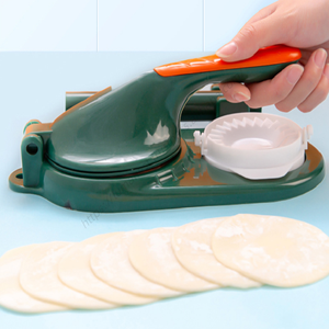 Vente en gros S075 – Outil 2-en-1 pour la fabrication de raviolis et de wontons, presse à pâte et découpeur de feuilles de pâte - Product Image 3