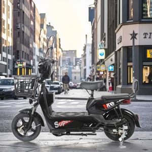 Nuova condizione 500w <span class=keywords><strong>Motorina</strong></span> elettrica Scooter Design a due ruote con alimentazione a batteria 48v bicicletta elettrica - Product Image 6