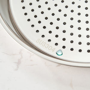 Plato y Bandeja Vaporera Reutilizable de Acero Inoxidable 304, Apto para Lavavajillas, para Cocinar Bollos al Vapor en la Cocina - Product Image 3