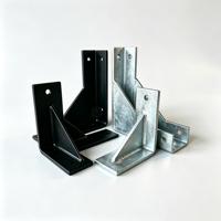 Supports de montage métalliques robustes personnalisés en acier, aluminium et acier inoxydable, revêtus par poudre