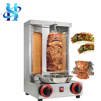 Four à barbecue rotatif automatique en acier inoxydable 304, machine à barbecue pour dinde, pour les restaurants de grillades