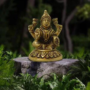 New design Indian Laxmi Ganesh Brass Idol for Home and Pooja Room Decorative and Worship at Best Price