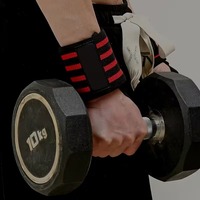 Sangles de poignet robustes pour la musculation, bandes de maintien réglables pour l'entraînement en salle de sport, accessoires d'haltérophilie avec logo personnalisé