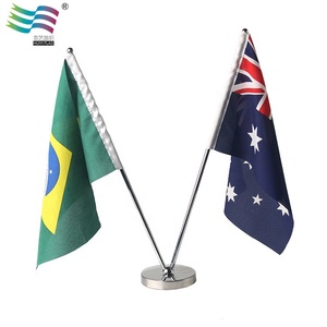 Gahumi, precio más barato, Bandera <span class=keywords><strong>de</strong></span> mesa electoral <span class=keywords><strong>de</strong></span> Malasia con soporte y poste, Bandera <span class=keywords><strong>de</strong></span> escritorio <span class=keywords><strong>de</strong></span> empresa personalizada - Product Image 6
