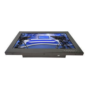 Aangepaste Full HD 15,6 inch breedbeeldscherm 1000 nits hoge helderheid mirroring teleprompter monitor met SD/HD/3G-SDI - Product Image 2