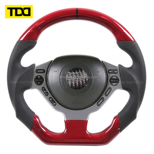 พวงมาลัยคาร์บอนไฟเบอร์แท้ TDD สำหรับ Nissan GTR R35 R34 - Product Image 1