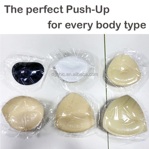 Pegamento Adhesivo de silicona Invisible reutilizable de doble cara, insertos de sujetador de pecho de tela, almohadillas de empuje para Bikini, accesorios íntimos - Product Image 2