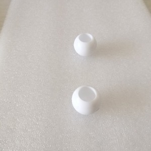 PVC <b>Cable</b> End Caps White Round Bead Type For Rope Protection <b>Outdoor</b> Use - Product Image 3