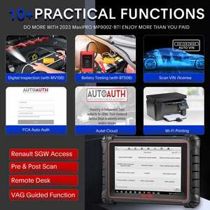 Escáner de Diagnóstico para Motor MaxiPro MP900Z-BT, Compatible con Codificación de ECU, Protocolos Post-escaneo DoIP/CAN FD, MP808BT <span class=keywords><strong>PRO</strong></span> - Product Image 6