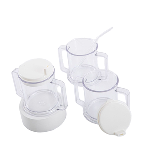 Vaso de Agua para Adultos en Convalecencia, Cuidado de Ancianos, Pacientes Discapacitados, Suministros de Rehabilitación para Pacientes Hospitalizados y Atados a la Cama, Suministros de Enfermería para Pacientes Postrados en Cama - Product Image 1