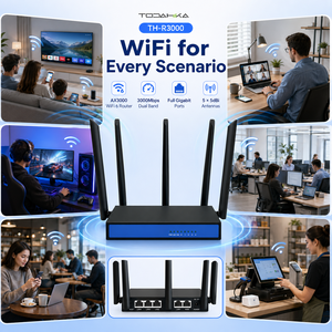 <span class=keywords><strong>Router</strong></span> Gigabit AX3000 WiFi 6 de 3000Mbps de Doble Banda para Juegos y Streaming 4K - Product Image 5