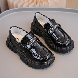 Spring Kids PU Leather School Performance <b>Shoes</b> <b>Soft</b> Sole Princess Dress <b>Shoes</b> for Girls for Summer Use - Product Image 2