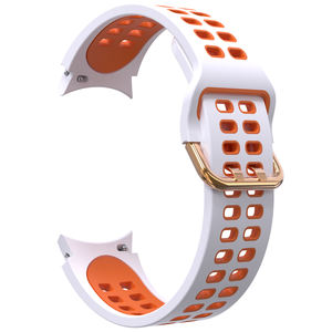 Raysun-trampa para atch <span class=keywords><strong>5</strong></span> 40mm 44mm <span class=keywords><strong>5</strong></span> <span class=keywords><strong>pro</strong></span> <span class=keywords><strong>45mm</strong></span> ouble olor ilicono - Product Image 4